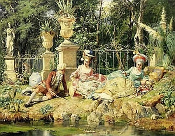 Cesare Detti - La festa della pesca